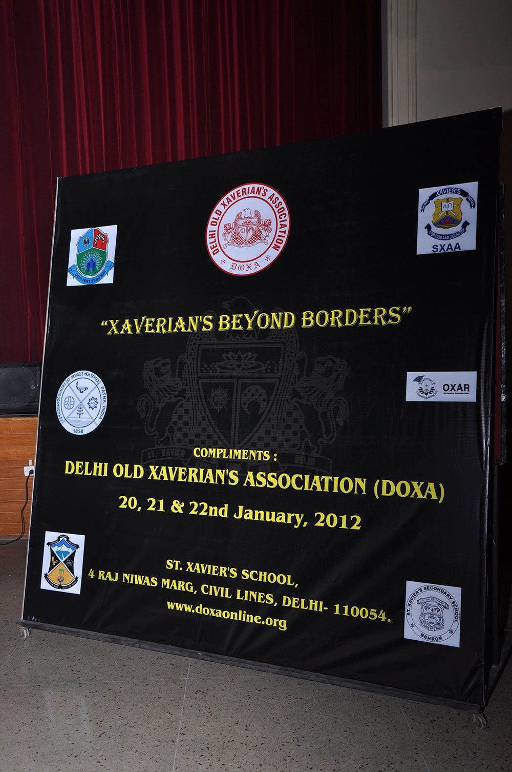 20-01-2012 # Xaverians Beyond Borders 2012
