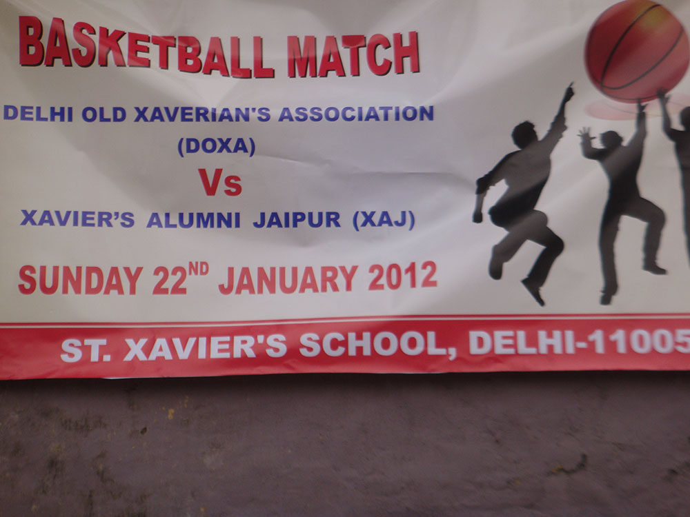 22-01-2012 # DOXA vs XAJ Cricket & Basketball Matches 2012
