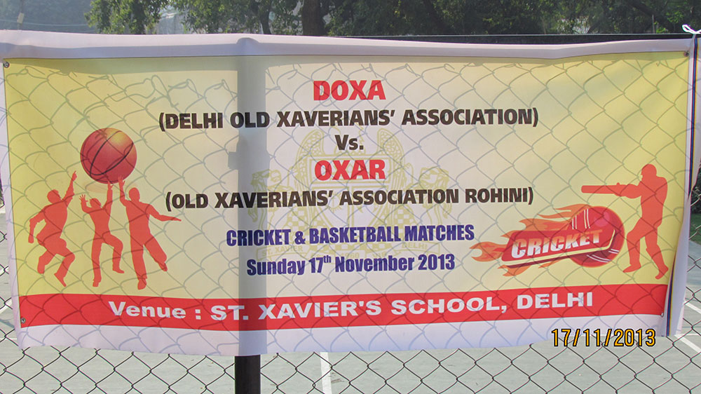 17-11-2013 # DOXA vs OXAR Cricket & Basketball Matches 2013