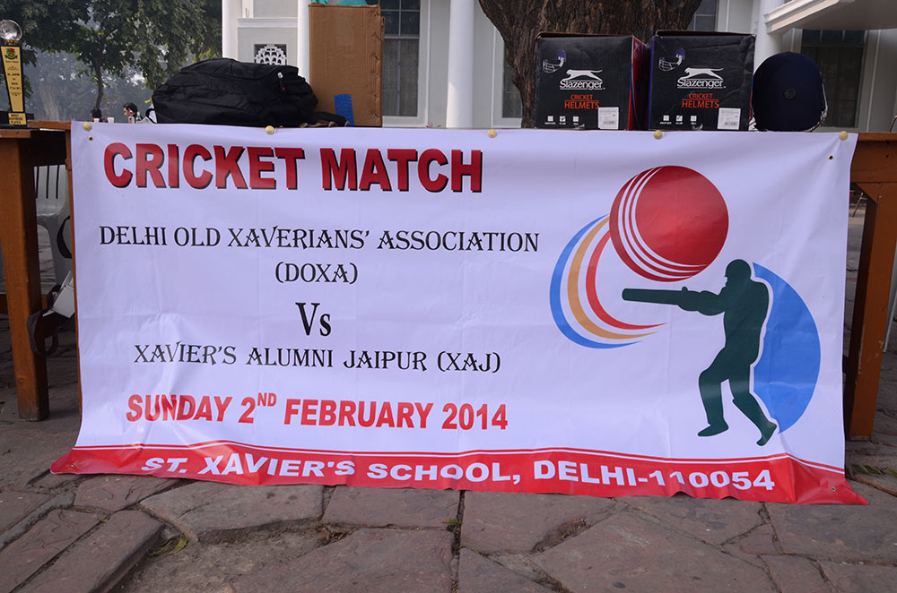 02-01-2014 # DOXA vs XAJ Cricket & Basketball Matches 2014