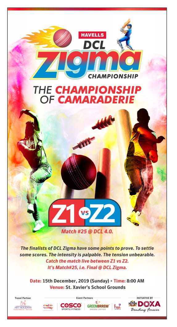 Match 25 - DOXA Z1 vs DOXA Z2 - DCL Zigma Championship 2019 (15th December, 2019)