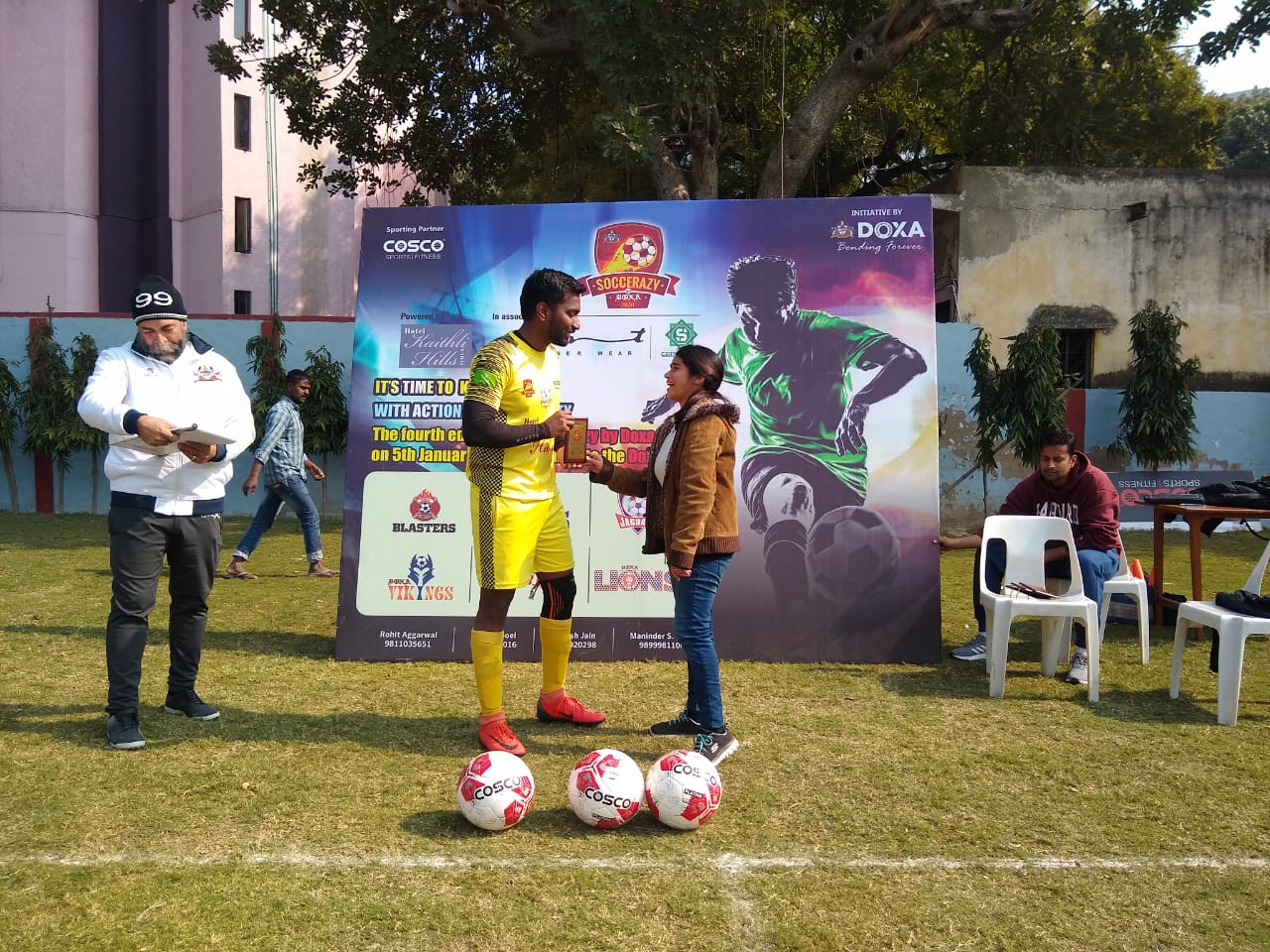 Soccerazy kicks off 4th Edition - Day 4 - 26th Jan, 2020<br>
<br>
Day 4 of the action packed league..<br>
<br>
Guaranteed excitement on & off the field!