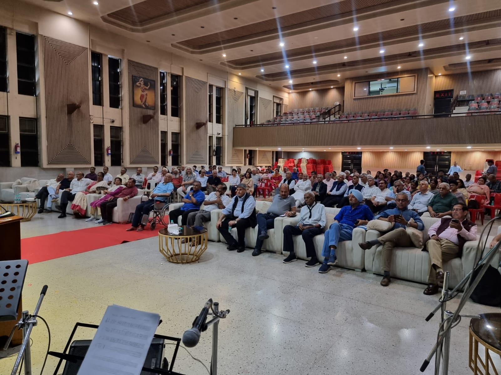 Fr. Tom Kunnunkal, the longest-serving Principal, entered his 100th year on July 3, 2025.<br>
A grand celebration was held in his honour at the school campus. The event began with<br>
the inauguration of the new DOXA Healthcare Foundation (DHF) oƯice by Fr. Kunnunkal.<br>
Felicitations followed at the Millennium Hall. His former students, including Prof.<br>
Dinesh Singh (Former Vice Chancellor, Delhi University), Mr. Sudhanshu Mittal<br>
(Spokesperson, BJP), along with Mr. Harsha Vardhana Singh (Former Dy. Director WTO),<br>
shared anecdotes from their student days. A visual presentation about Fr. Kunnunkal’s,<br>
tenure at Xavier’s Delhi was presented, with commentary by Mr. Bhupendra Chaubey,<br>
brought back a flood of memories, especially for the senior batches from 1966-1980.<br>
With members of his family and the Xaverian fraternity we pray for Fr. Kunnunkal's long<br>
and healthy life.