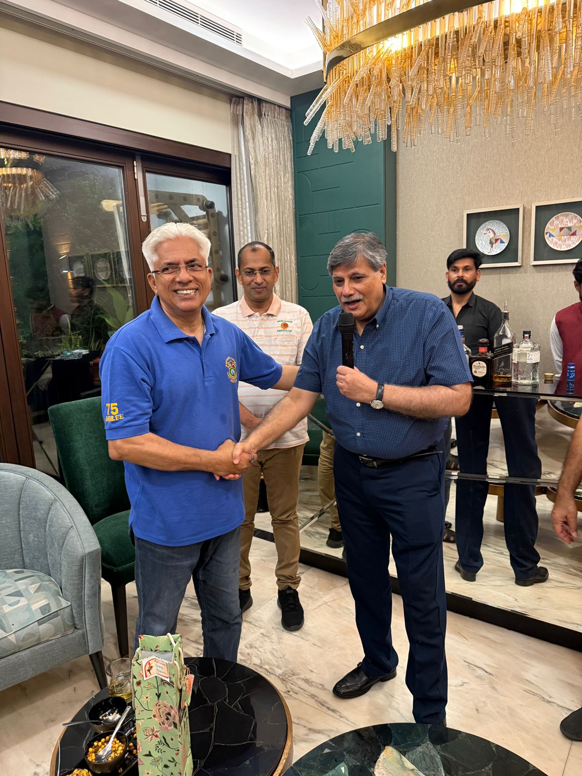 On July 2nd, 2025, Fr. Dr. Jose TJ, S.J. handed over the reins of the school to the new incumbent, Fr. Sobin Thomas S. J.. Fr. Sobin Thomas has extensive experience at<br>
Xavier's Jaipur and Bhiwadi.<br>
Mr. Nishit Goel (Vice President) hosted a grand party to welcome Fr. Sobin Thomas and<br>
bid farewell to Fr. Jose TJ. Many seniors from the 1970s and 1980s attended the event<br>
and enjoyed the hospitality of Mr. Nishit Goel.<br>
A formal farewell was scheduled in the school hall on July 2nd, 2025. The event was attended by the school staƯ and DOXA EC. Music and dance renditions enthralled the audience, and the event also showcased the talent of staƯ members. DOXA President,<br>
Ajoy Dewan, recalled his warm and wonderful working relationship with Fr. Jose TJ, S.J..